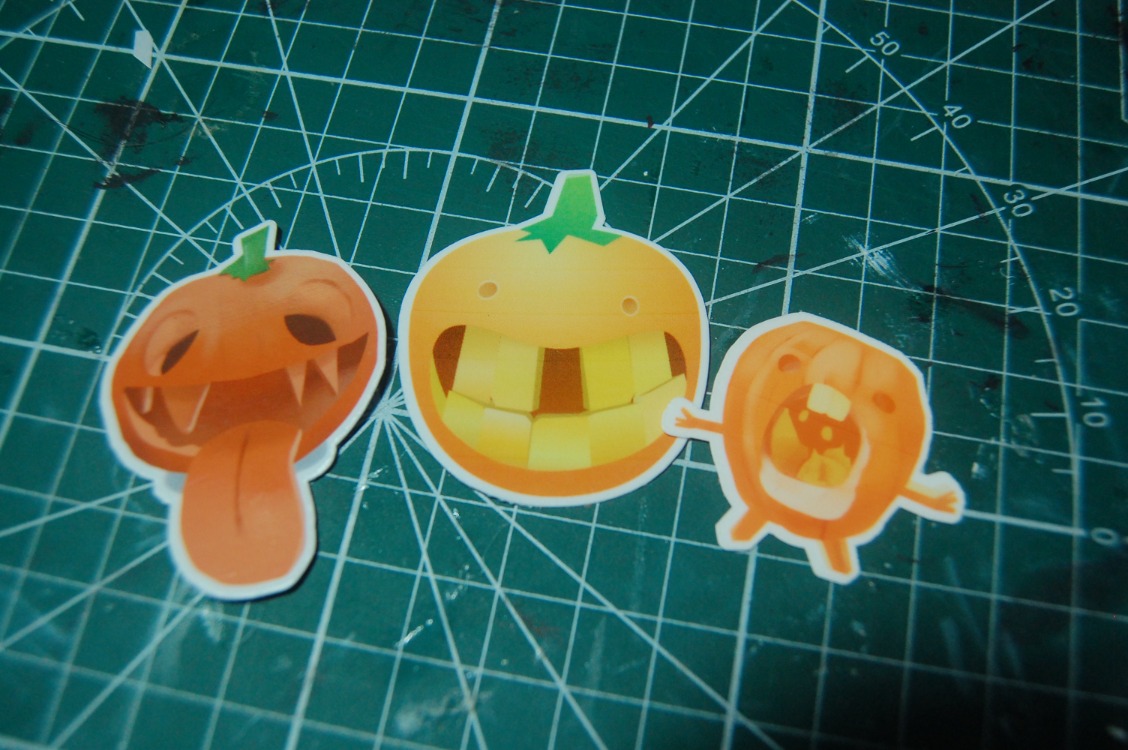 Su Geçirmez POMPKIN Sticker (1 Adet)