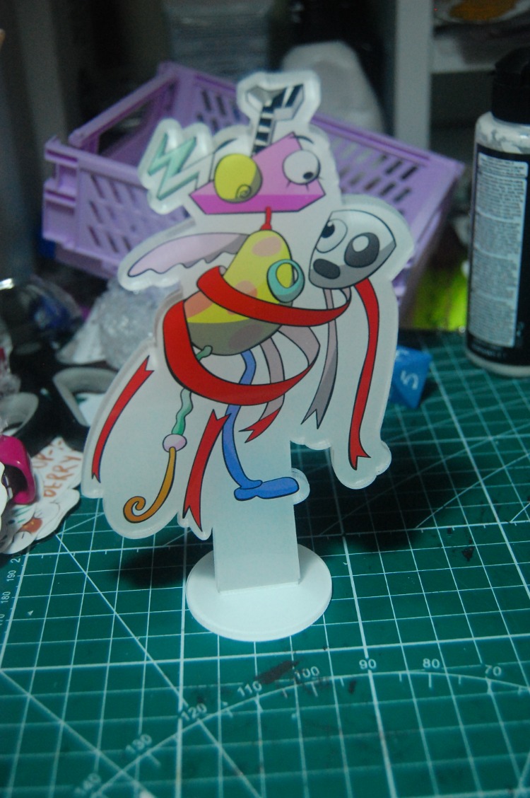 Gangle ve Zooble Standee