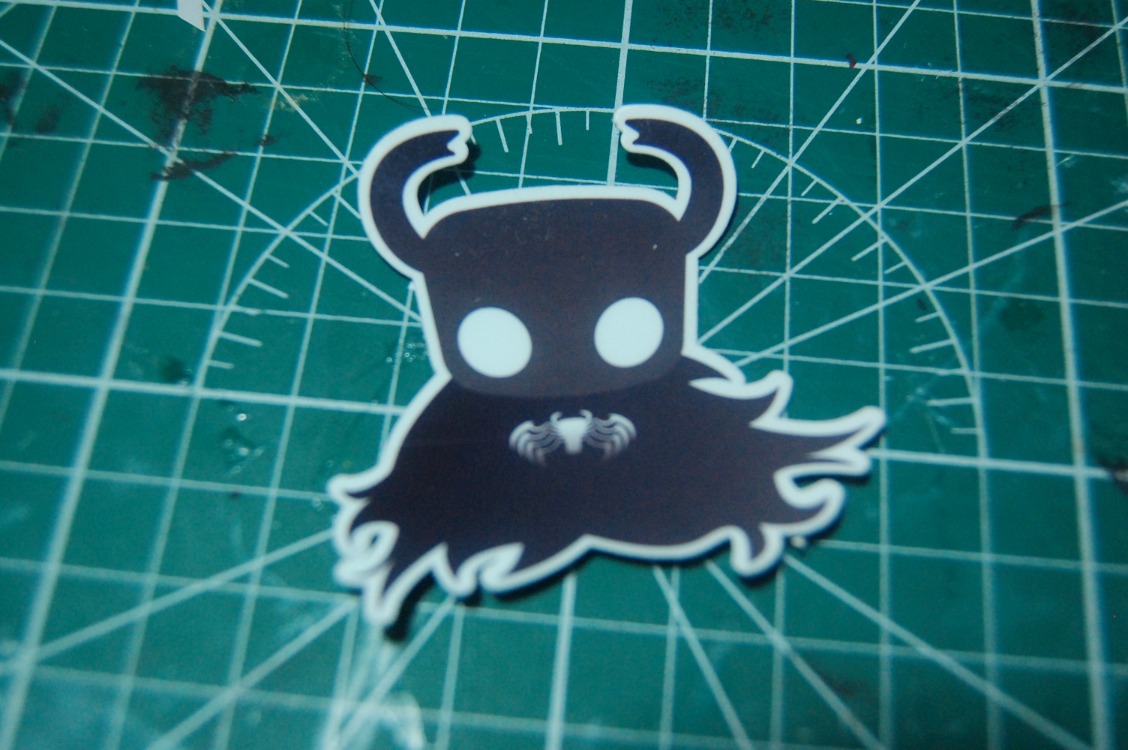 Su Geçirmez Hollow Knight Shade Venom Sticker