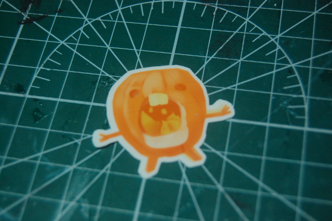 Su Geçirmez POMPKIN Sticker (1 Adet)
