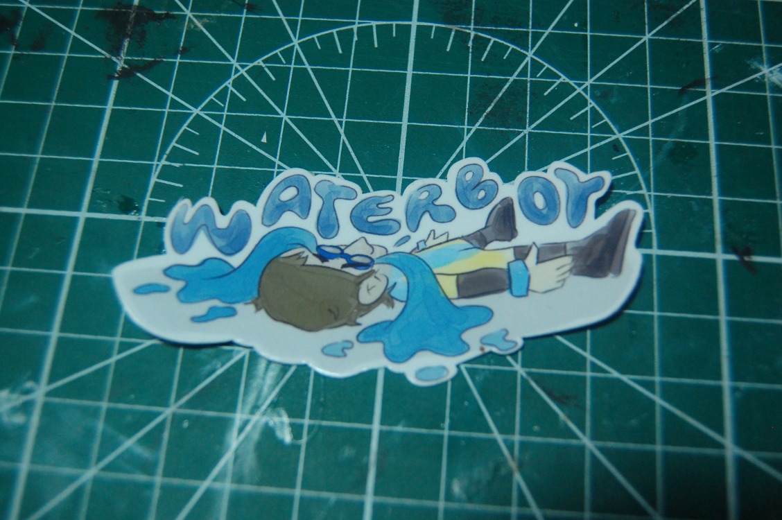 Su Geçirmez Waterboy Sticker