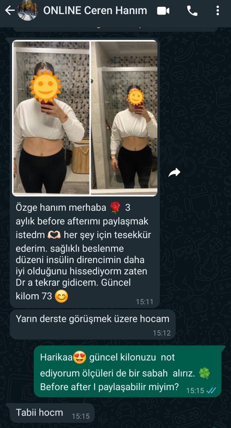 ÖZGE HOCANIN KİŞİYE ÖZEL ANTRENMAN & BESLENME PAKETİ
