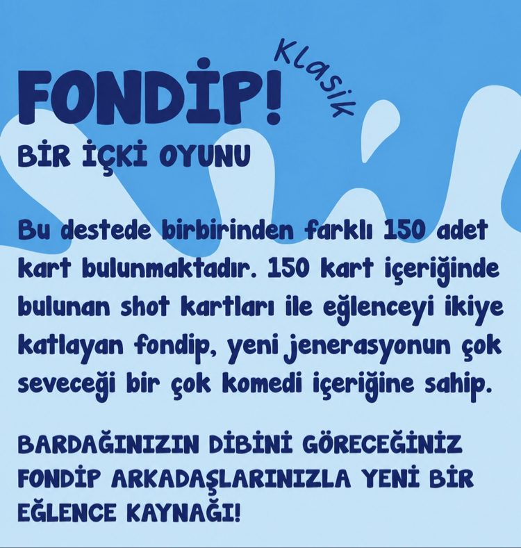 FONDİP Bir Parti Oyunu