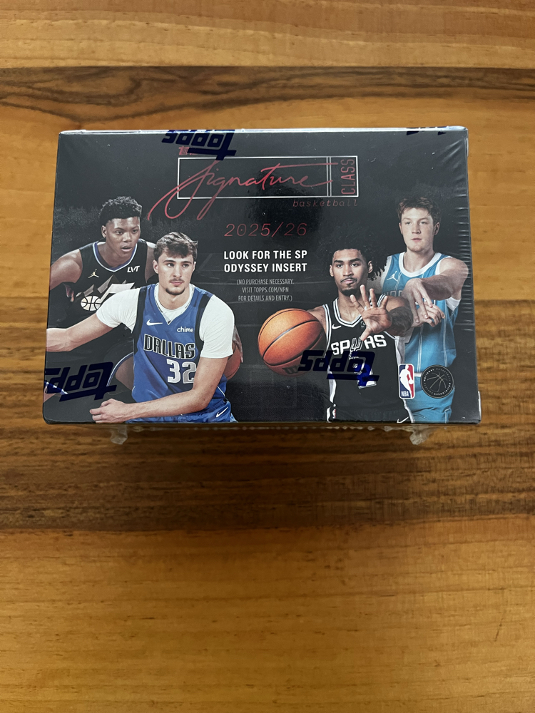 2025-26 Topps NBA Signature Class Blaster Box