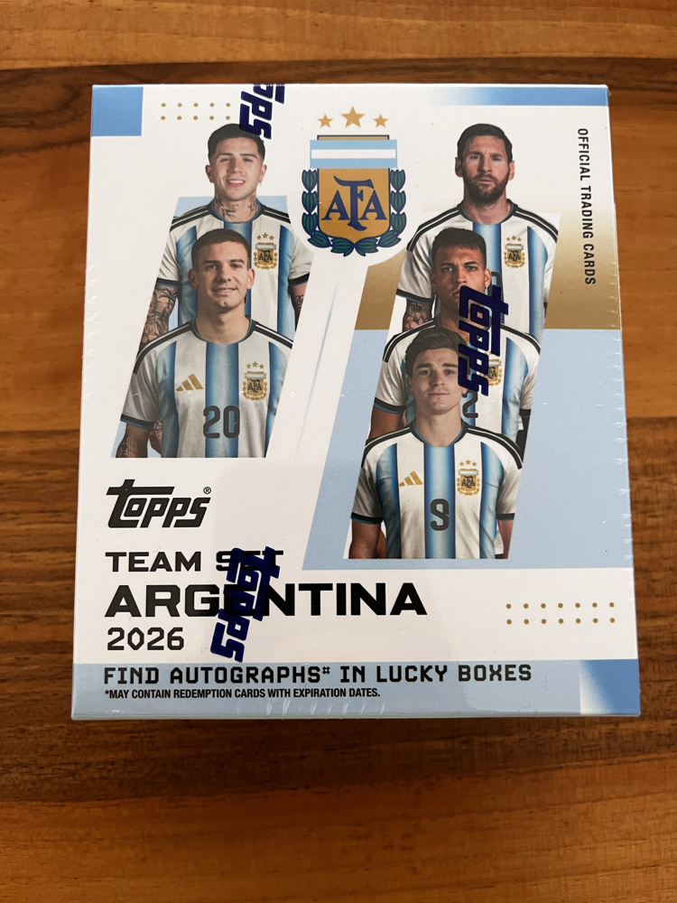 2026 Topps Arjantin team set
