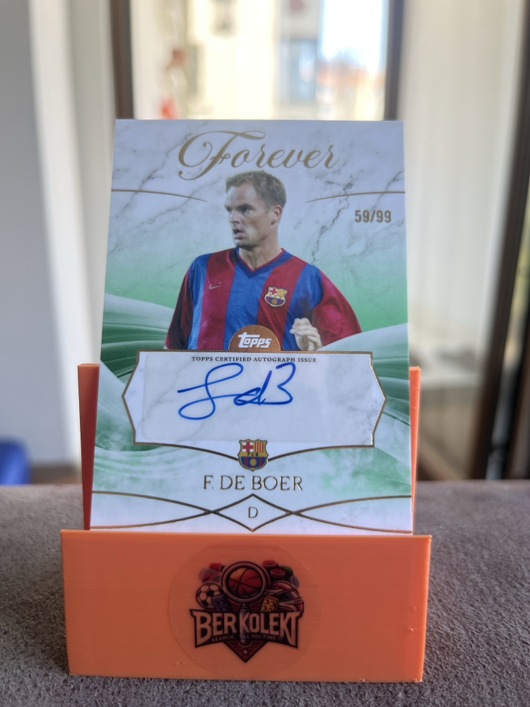 Frank De Boer /99 imzalı kart