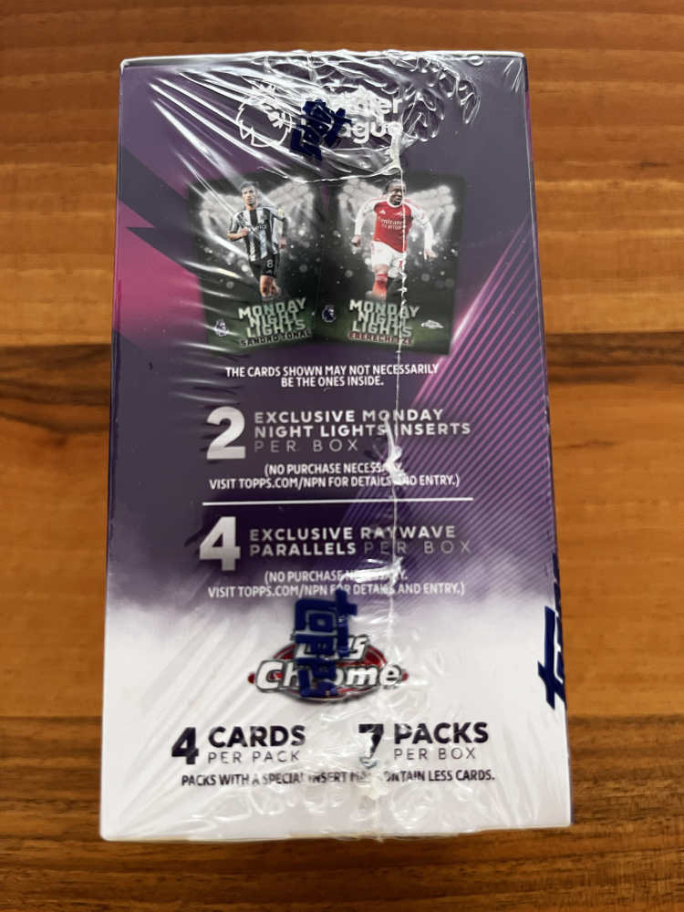 2026 Topps Chrome Premier League Blaster Box