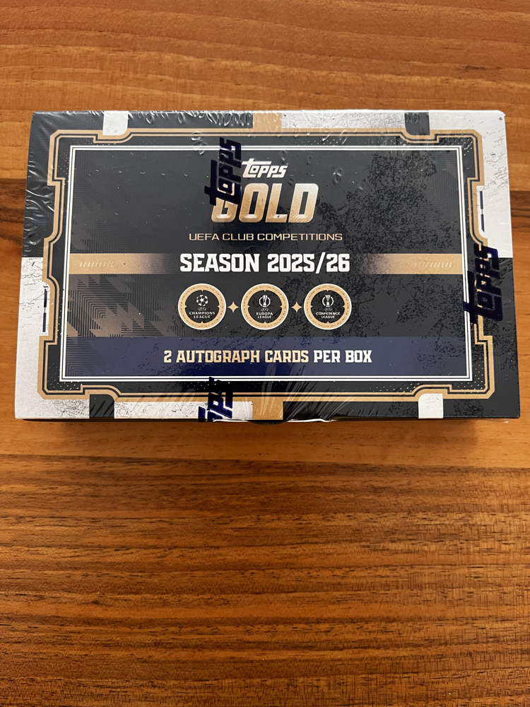 2025-26 Topps Gold UCC Hobby Box
