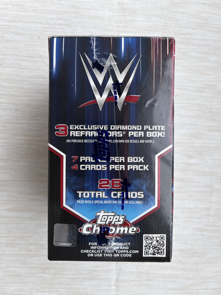 2026 Topps Chrome WWE Blaster Box