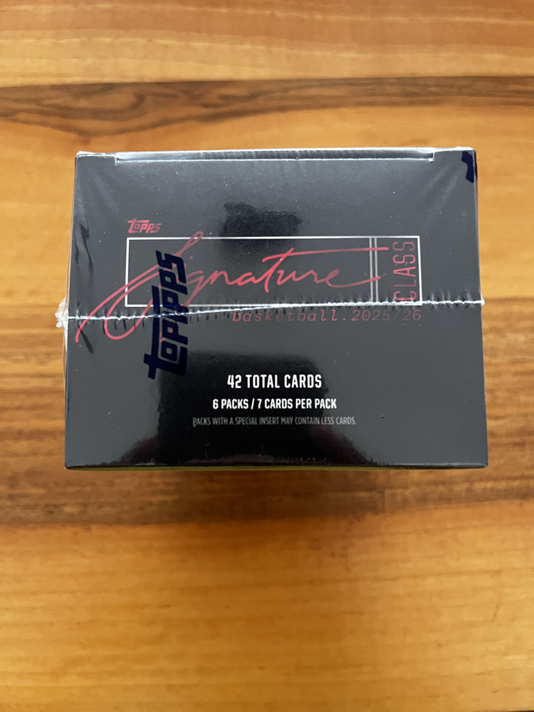 2025-26 Topps NBA Signature Class Blaster Box