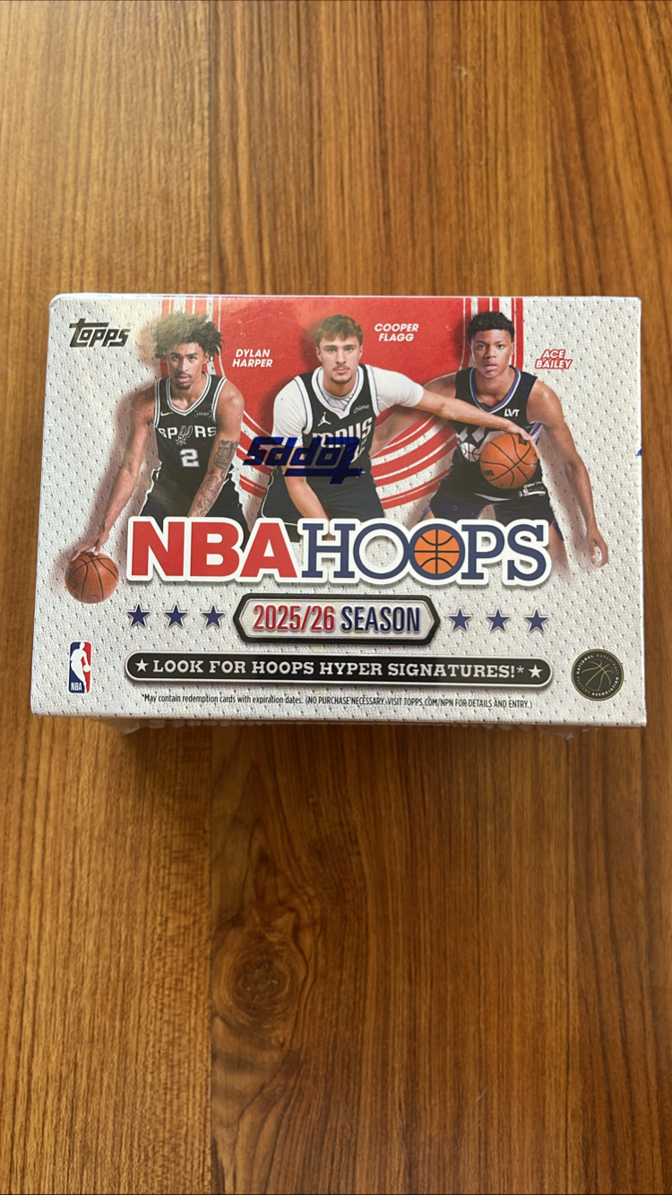 2025-26 Topps NBA Hoops Value Box
