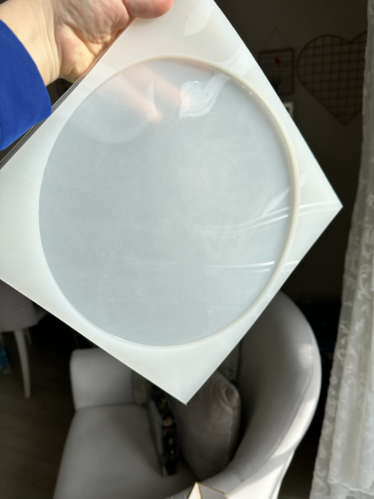 27cm çaplı epoksi tepsi kalıbı