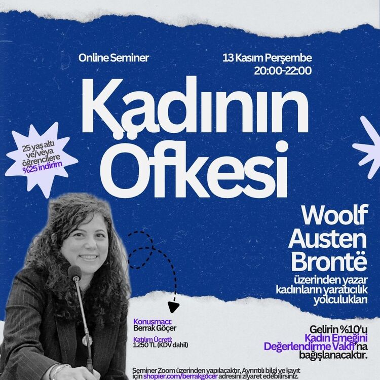 Kadının Öfkesi (Online Seminer)