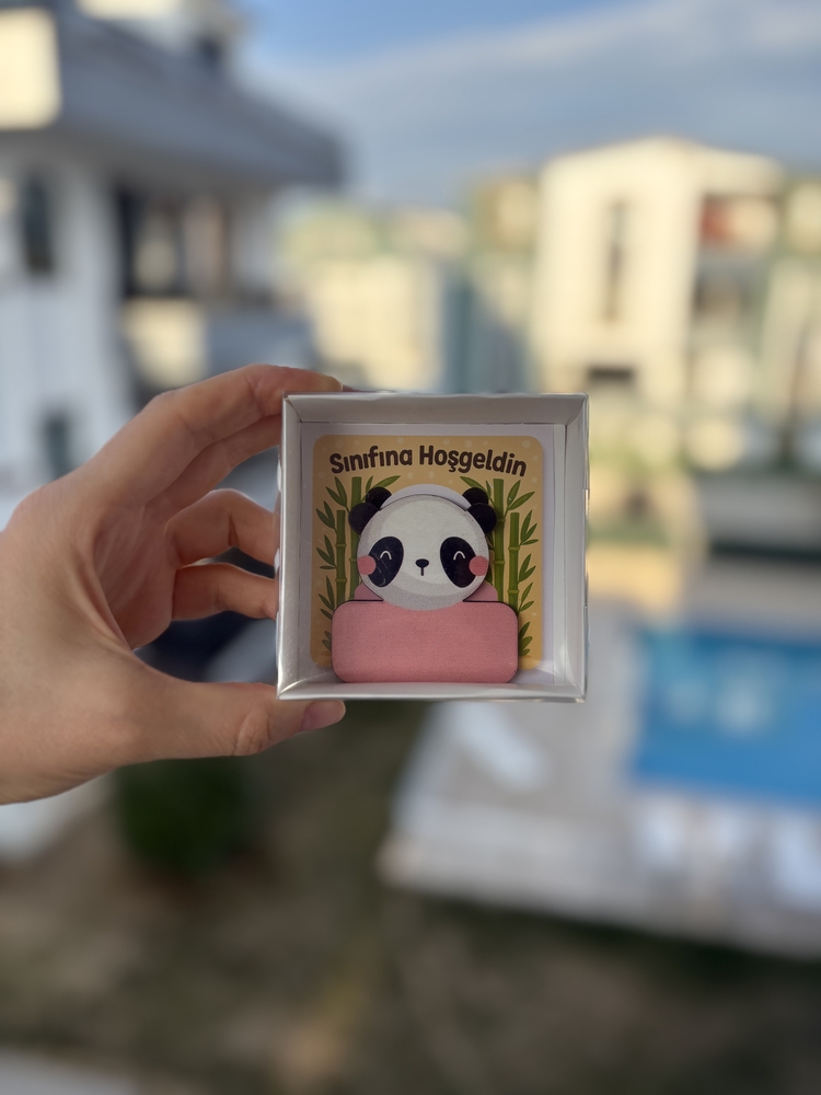 KUTULU Ahşap Rozet