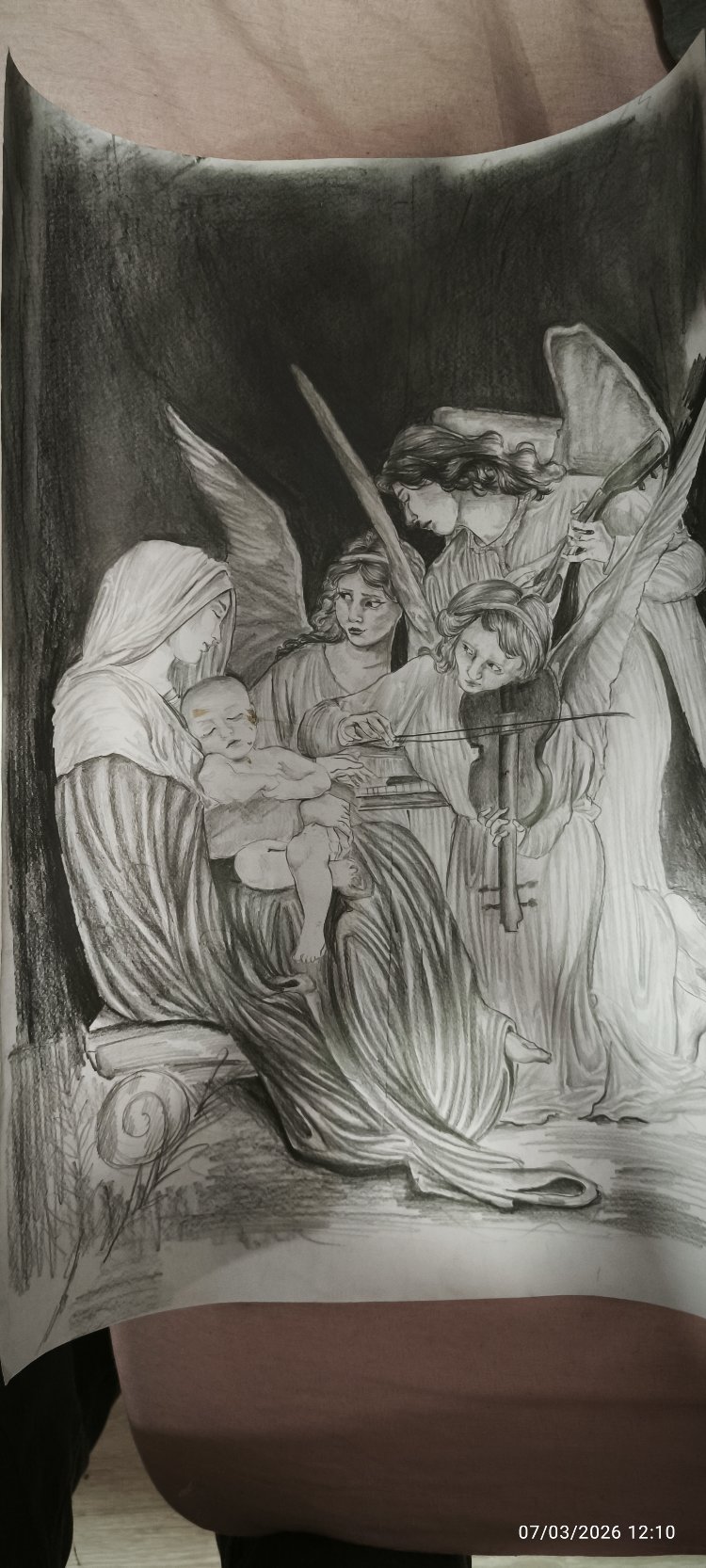 35x50 karakalem