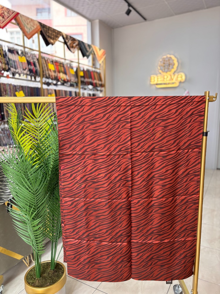 Zebra Desen Jakar Şal (10 RENK) 1025