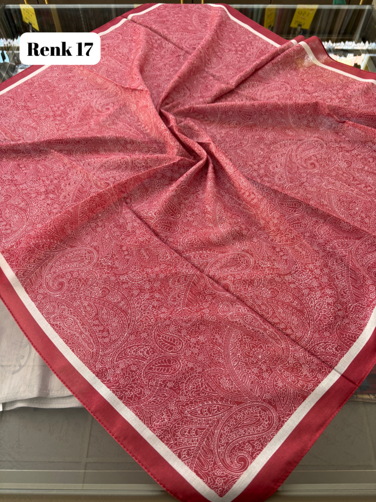 Etnik Desen Soft Eşarp 4 (19 RENK) 1060
