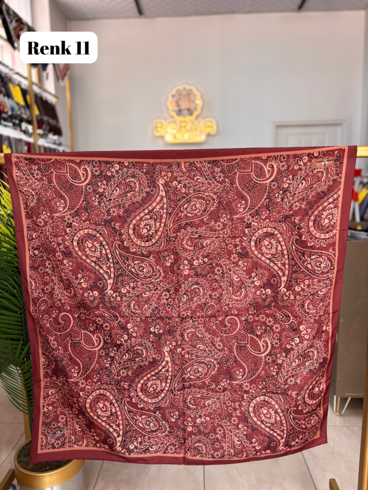 Etnik Desen Soft Eşarp 1 (19 RENK) 1050