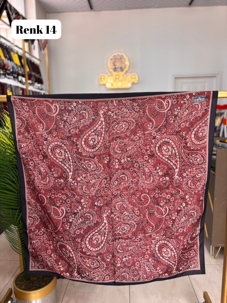 Etnik Desen Soft Eşarp 1 (19 RENK) 1050