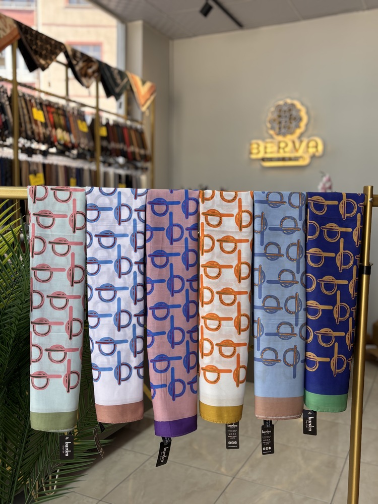 B Desen Soft Pamuksu Şal (6 RENK) 1016