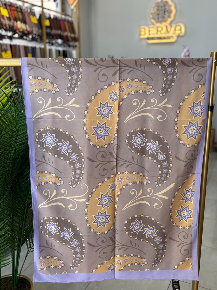 Stella Desenli Soft Pamuksu Şal (12 RENK) 1015