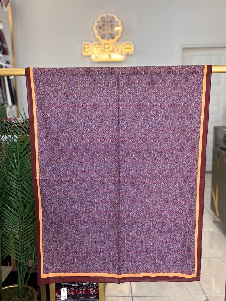 Piramit Etnik Desenli Şal 2 (18 RENK) 1001