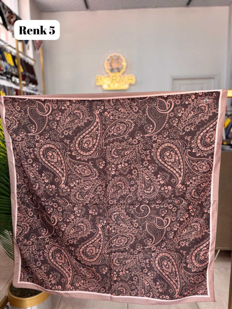 Etnik Desen Soft Eşarp 1 (19 RENK) 1050