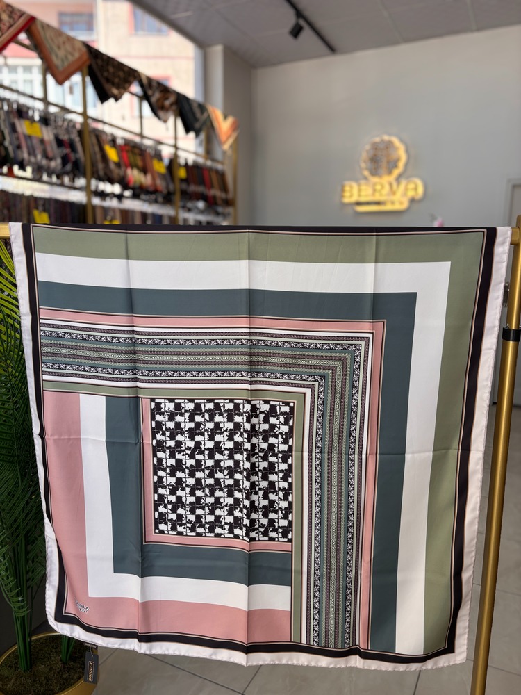 Kufi Elegance DesenTivil Eşarp (7 RENK) 1007