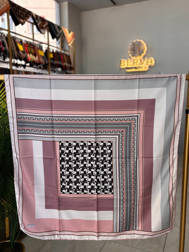 Kufi Elegance DesenTivil Eşarp (7 RENK) 1007