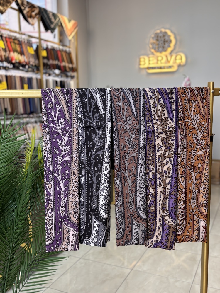 Etnik Desenli Soft Şal 3 (10 RENK) 1012