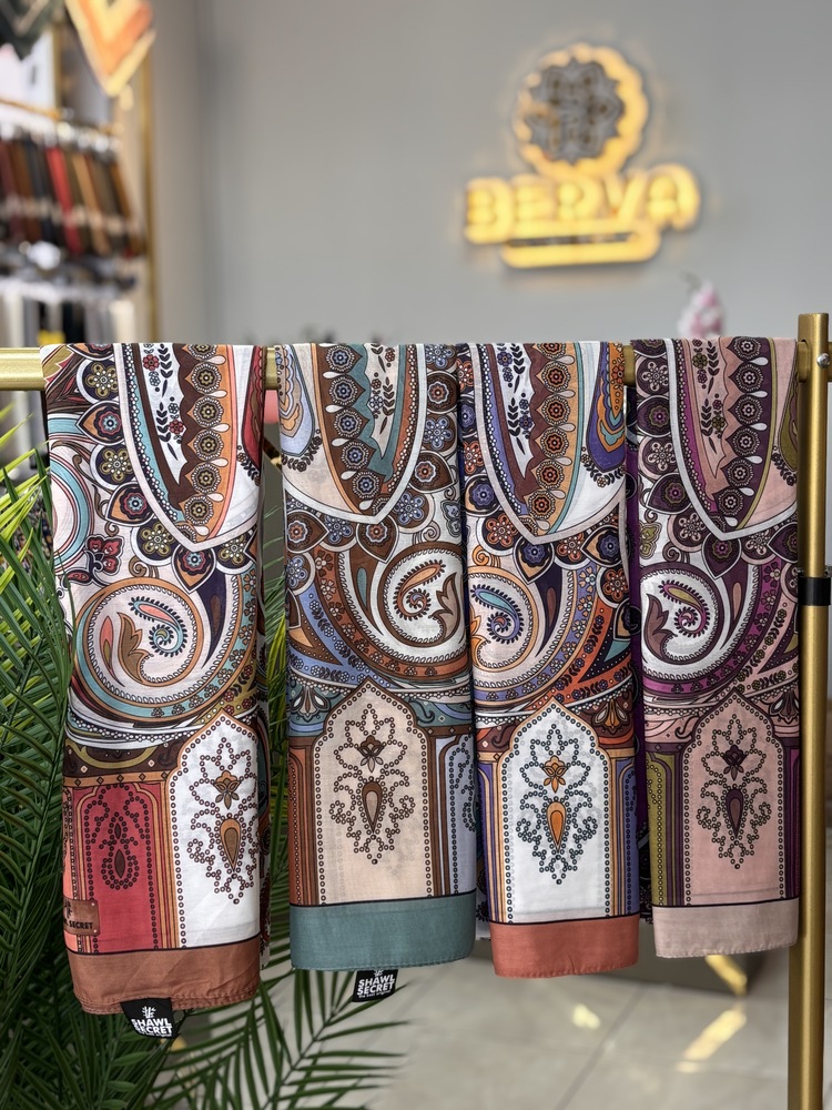 Etnik Desenli Soft Şal 4 (8 RENK) 1011