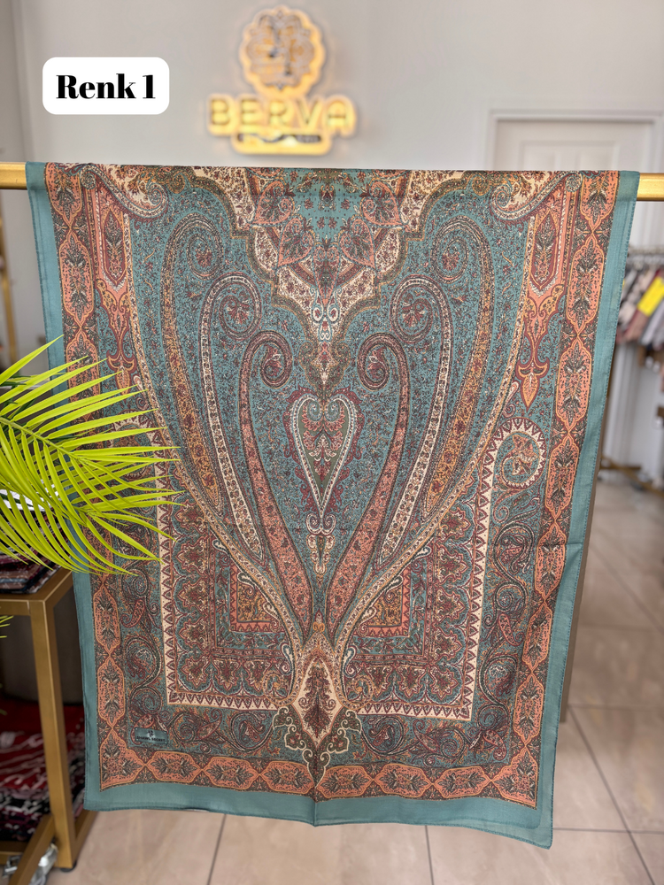 Etnik Desenli Soft Şal 6 (20 RENK) 1061