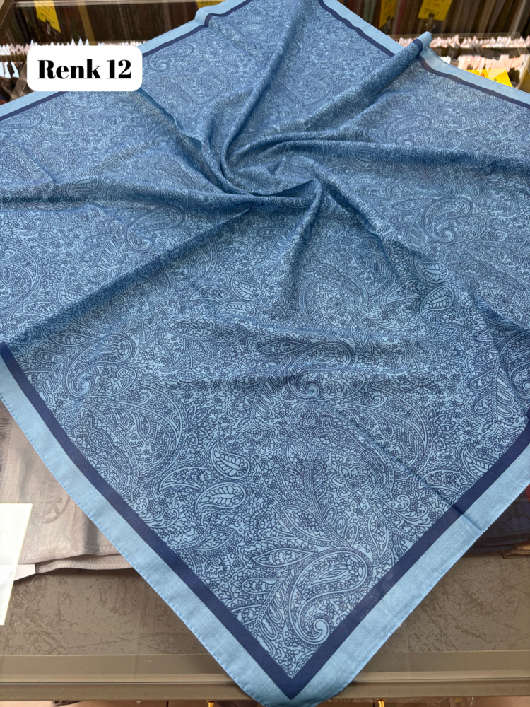 Etnik Desen Soft Eşarp 4 (19 RENK) 1060