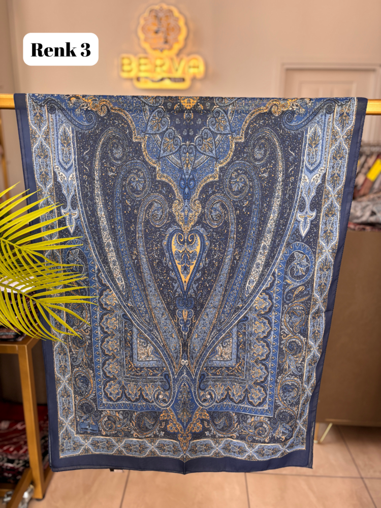 Etnik Desenli Soft Şal 6 (20 RENK) 1061
