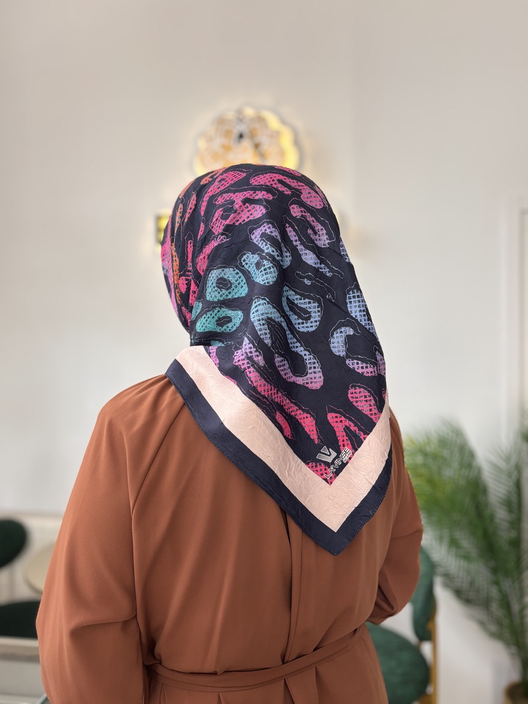 Renk Cümbüşü Desen Bambu Kraş Eşarp (10 RENK) 1049