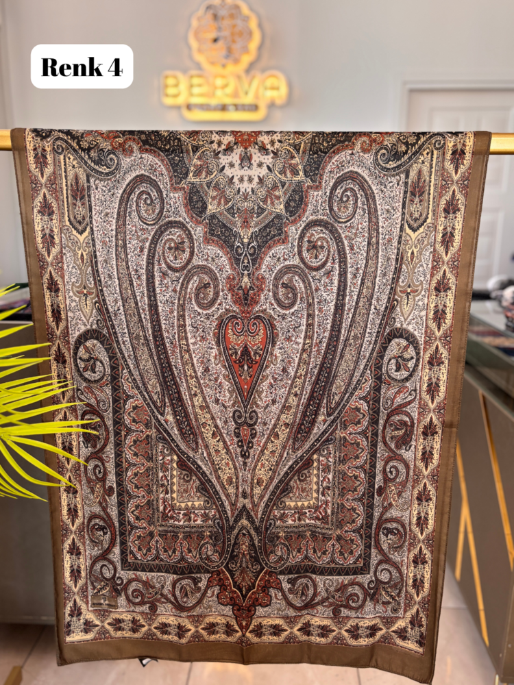Etnik Desenli Soft Şal 7 (20 RENK) 1063