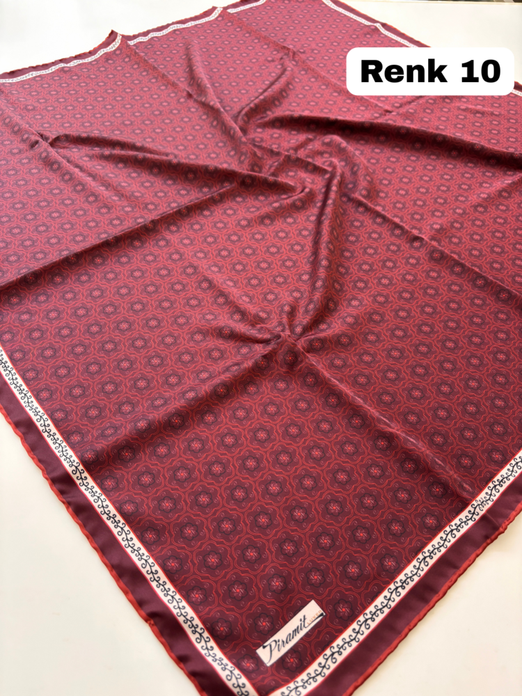 PİRAMİT Minik Çiçek Desen Rayon Eşarp (12 RENK) 1055