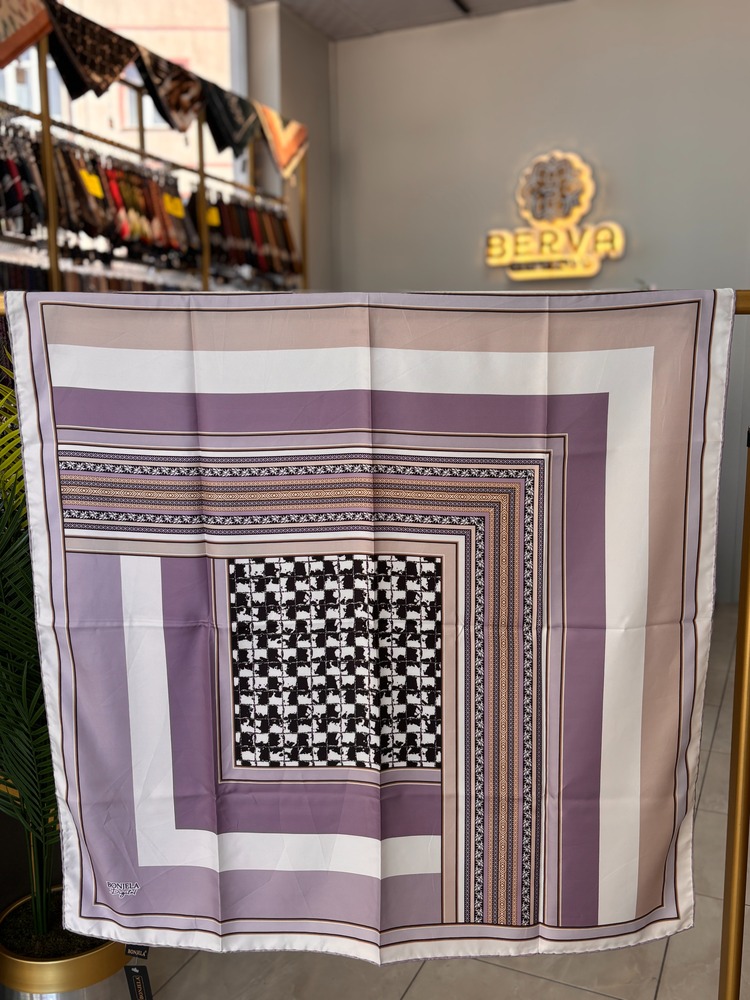 Kufi Elegance DesenTivil Eşarp (7 RENK) 1007