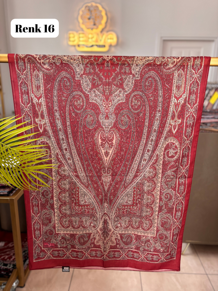 Etnik Desenli Soft Şal 6 (20 RENK) 1061