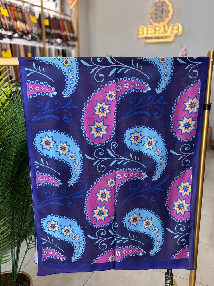 Stella Desenli Soft Pamuksu Şal (12 RENK) 1015