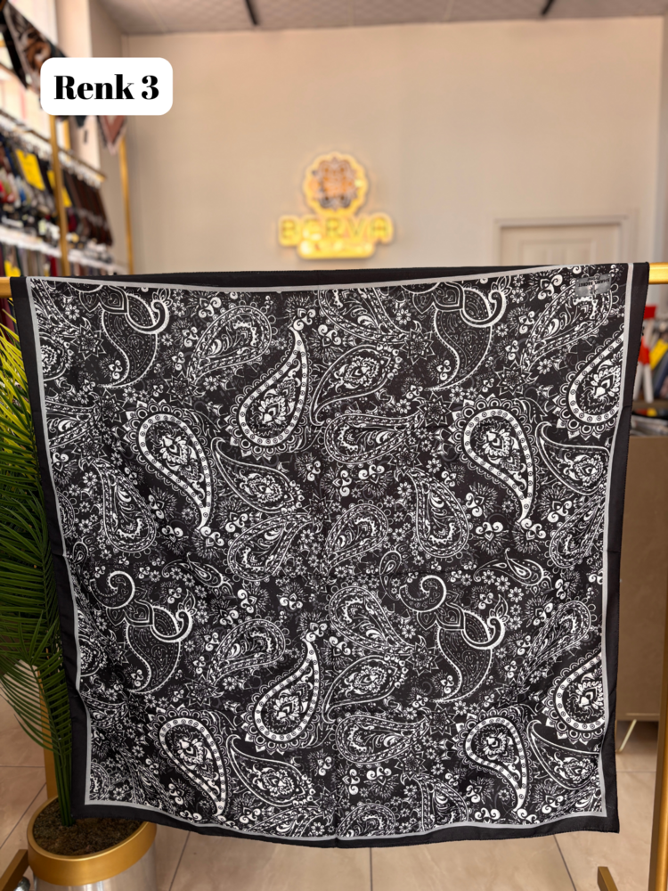 Etnik Desen Soft Eşarp 1 (19 RENK) 1050