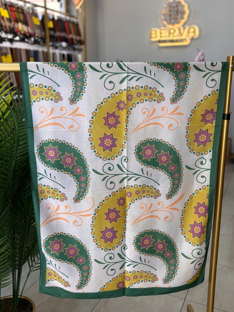 Stella Desenli Soft Pamuksu Şal (12 RENK) 1015