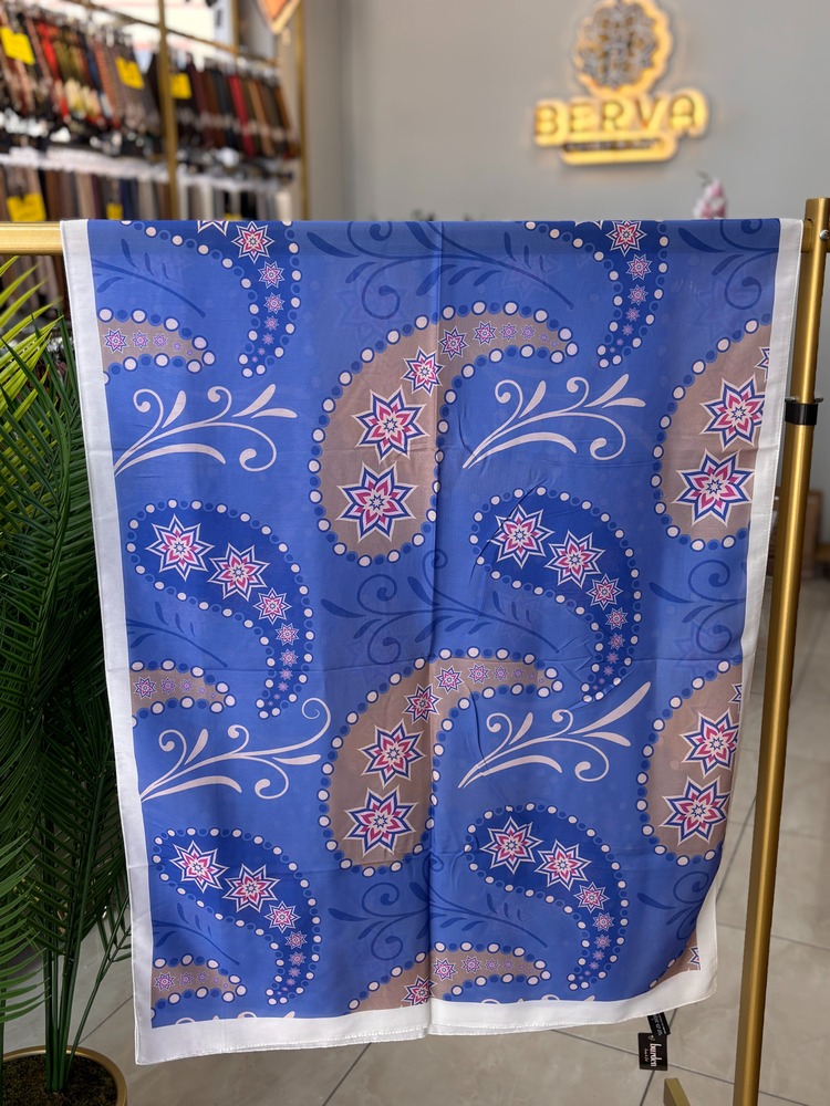 Stella Desenli Soft Pamuksu Şal (12 RENK) 1015