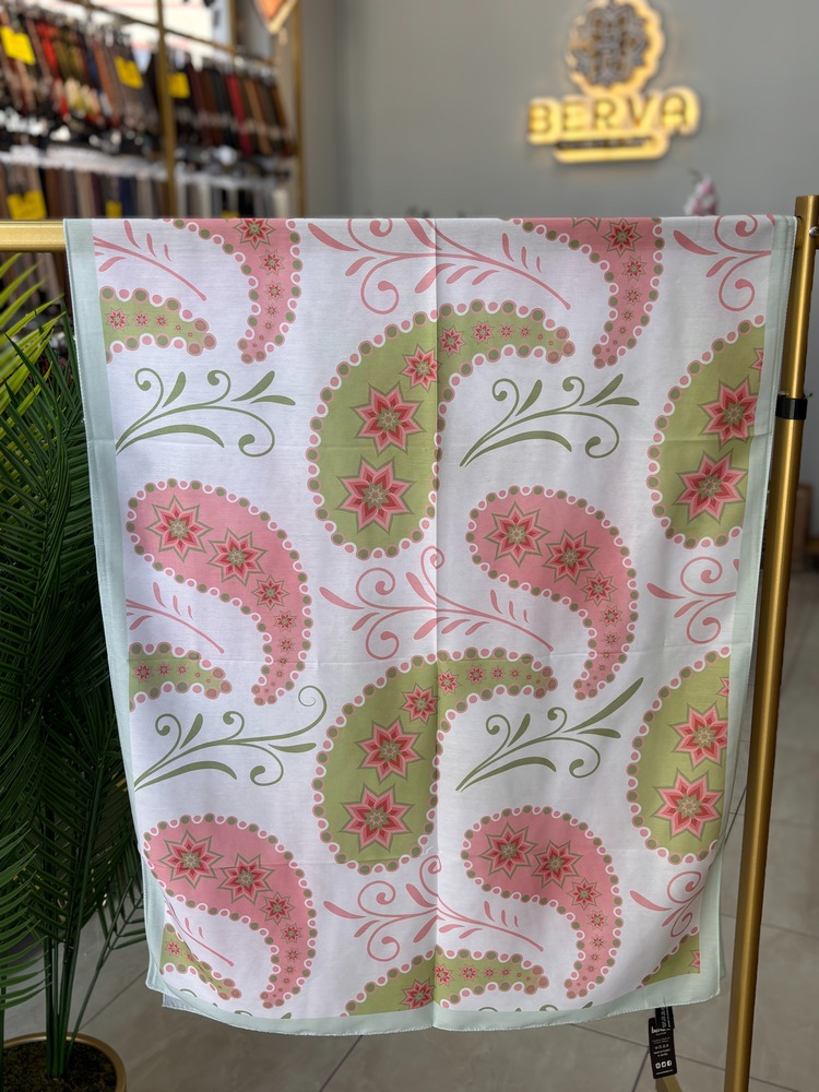 Stella Desenli Soft Pamuksu Şal (12 RENK) 1015
