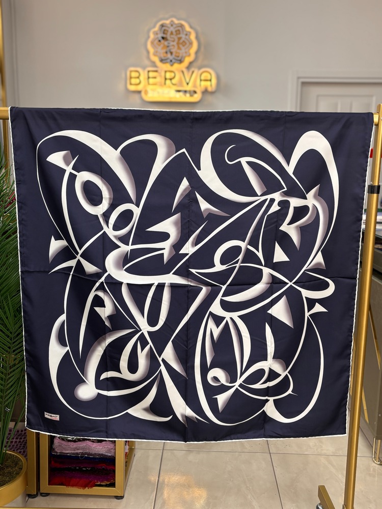 PİRAMİT Çizgili Desen Rayon Eşarp (6 RENK) 1045