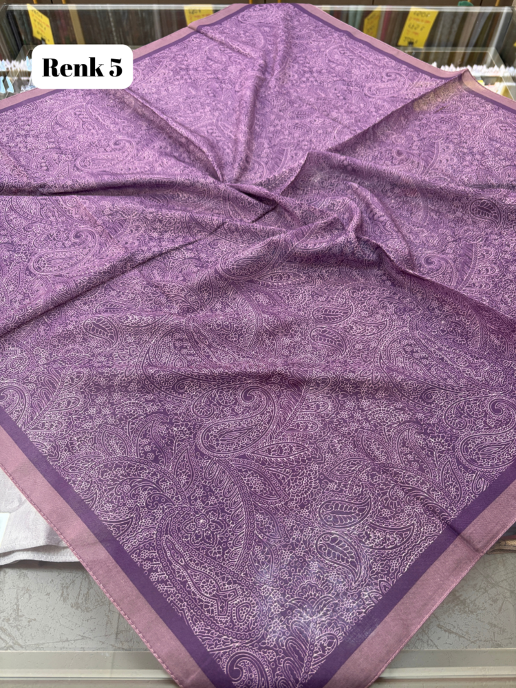 Etnik Desen Soft Eşarp 4 (19 RENK) 1060
