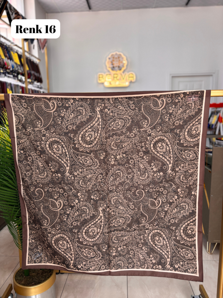 Etnik Desen Soft Eşarp 1 (19 RENK) 1050
