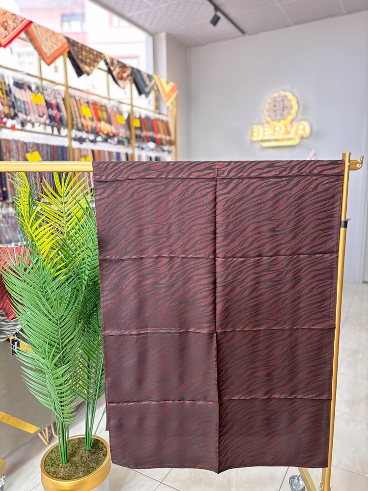 Zebra Desen Jakar Şal (10 RENK) 1025