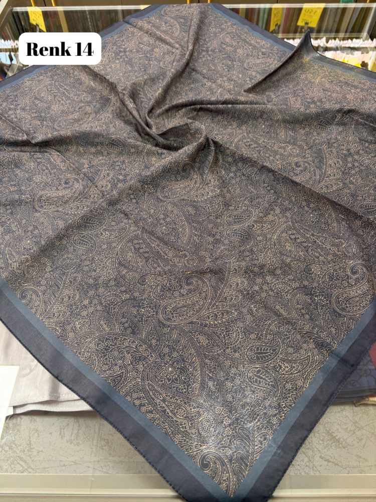 Etnik Desen Soft Eşarp 4 (19 RENK) 1060