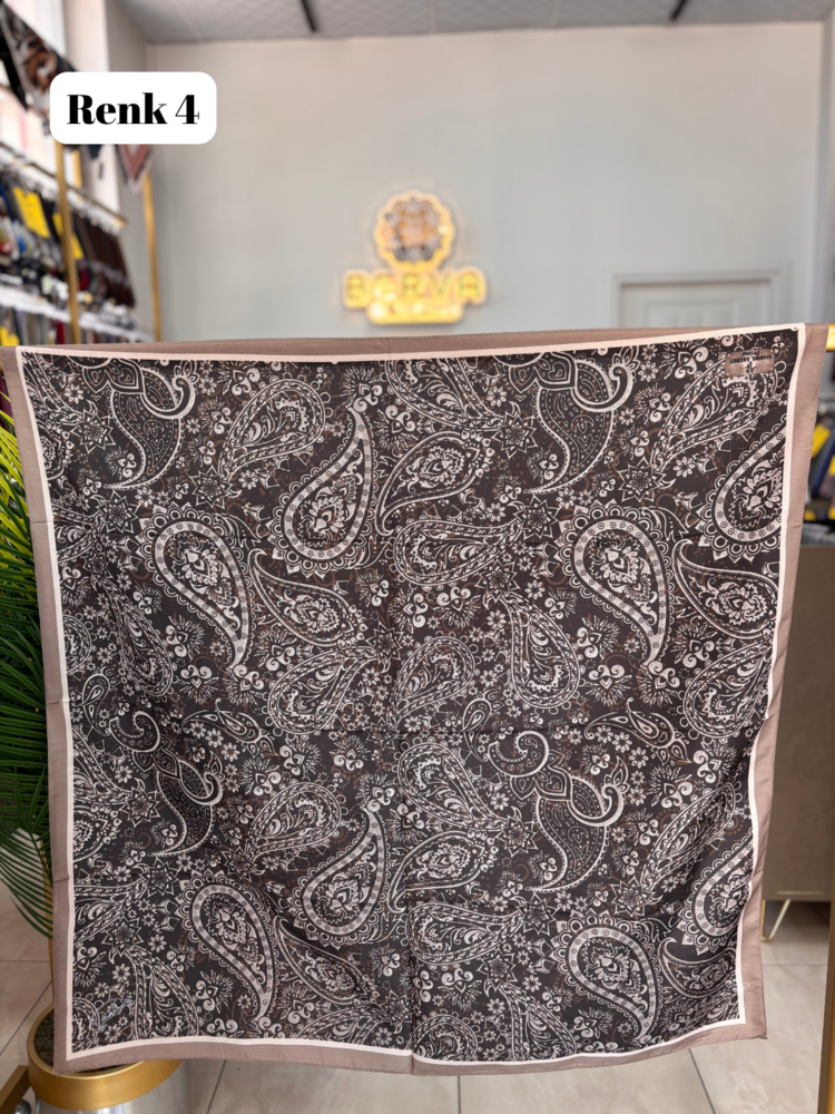 Etnik Desen Soft Eşarp 1 (19 RENK) 1050